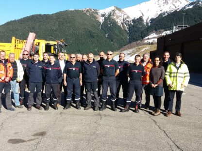 Visite du tunnel de Vielha