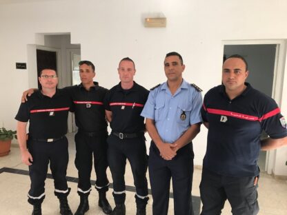 Un agent du SDIS en mission internationale en Tunisie