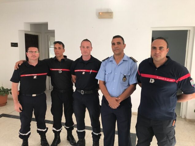 Un agent du SDIS en mission internationale en Tunisie