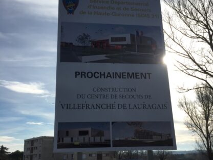 Futur centre de secours de Villefranche-de-Lauragais