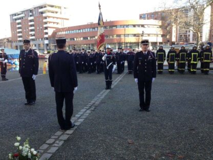 Passation au centre de secours Toulouse-Lougnon