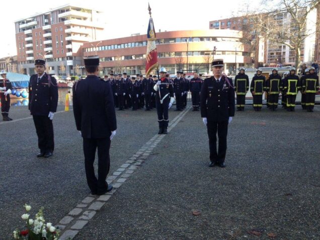 Passation au centre de secours Toulouse-Lougnon