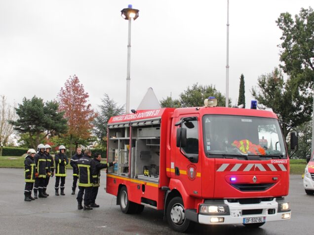Stage secours routier pour 8 sapeurs-pompiers volontaires