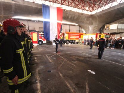 Passation de commandement : CIS Toulouse Vion