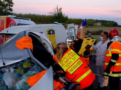 Intervention pour accident de la circulation