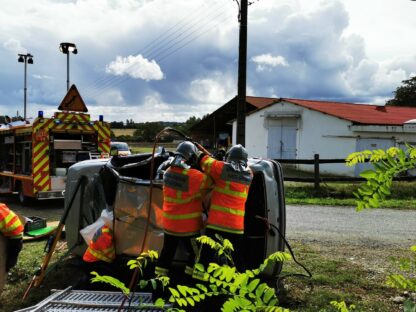 Formation secours routier pour les nouvelles recrues du SDIS 31