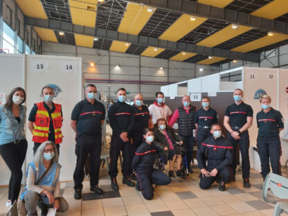 Vaccination au hall 8 : une logistique qui roule