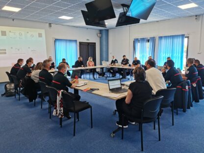 L'ouverture d'un nouveau centre de secours...