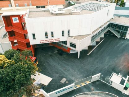 Ouverture du centre d'incendie et de secours de Delrieu