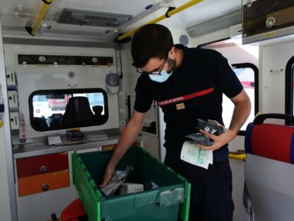 Mobilisation de la pharmacie du SDIS 31 pour l'ouverture de 3 nouveaux centres de secours