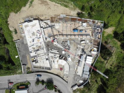 Construction du centre d'incendie et de secours Toulouse Atlanta