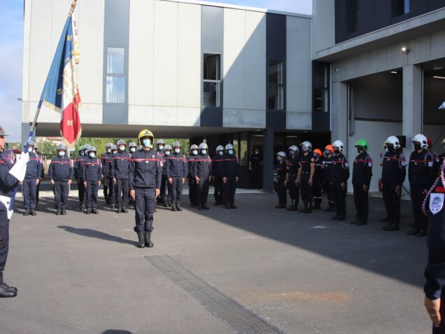 Inauguration du centre d'incendie et de secours d'Aussonne