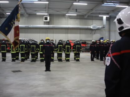 Inauguration du centre d'incendie et de secours de Toulouse Delrieu