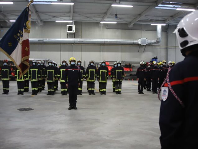 Inauguration du centre d'incendie et de secours de Toulouse Delrieu