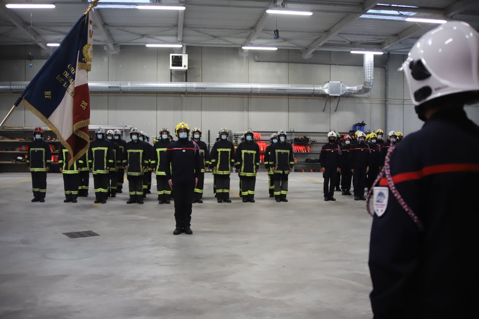 Inauguration du centre d'incendie et de secours de Toulouse Delrieu