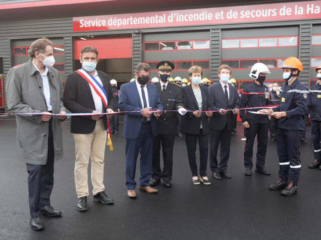 Inauguration du centre de secours de Montgiscard