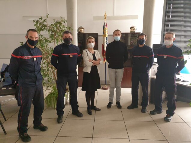 Visite du colonel Pille