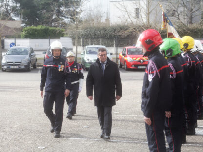 Passation de commandement du CTA-CODIS