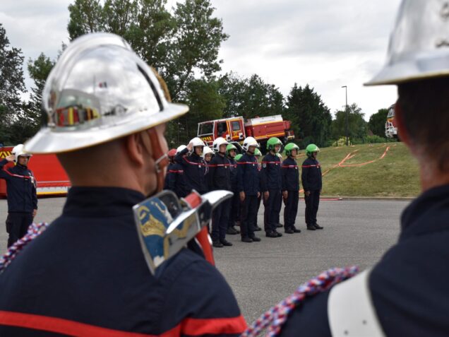 50e anniversaire du centre d'incendie et de secours de Ramonville Buchens