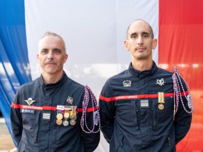 Passation de commandement : Aussonne