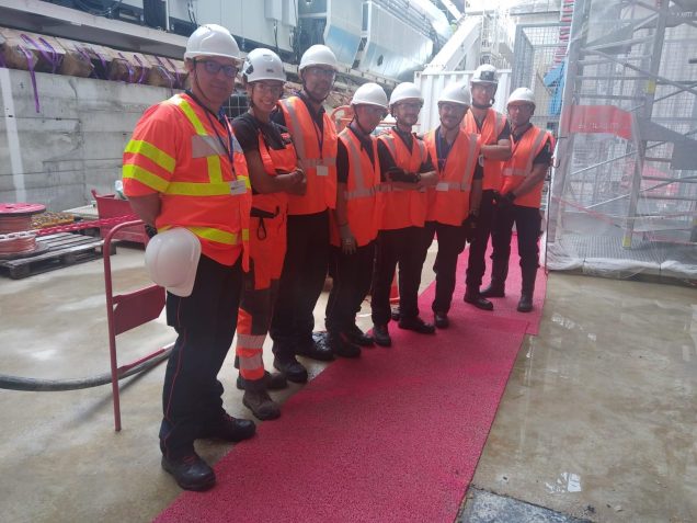 visite chantier tunnelier ligne_c