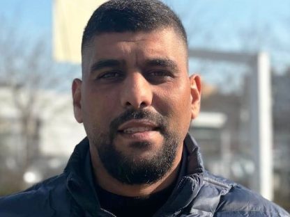 Portrait de Ahmed Bouakrif, responsable de l'action "pompier dans les école"